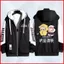 YB1 Jujutsu Kaisen Itadori Yuji Fushiguro Megumi anime Dây Kéo Áo Khoác Áo Khoác Unisex Top BY1