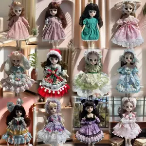 30cm Đồ Chơi Búp Bê Cô Gái Giá Trị Cao Gothic Bộ Trang Điểm Đa Năng Búp Bê Công Chúa Búp Bê