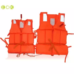 Màu cam mới dành cho người lớn Childen Foam Flotation Bơi lội Cuộc sống Jaet Vest có còi Thuyền Vest Câu cá Bơi trôi Vest Đẹp