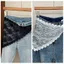 Tạp dề tam giác THEGIRL8B, Váy nửa ren hoa Y2K, Khăn quàng cổ thêu bông tai phong cách Hàn Quốc dành cho nữ