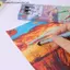 MỚI 1 / 3 Cái Có Thể Tái Sử Dụng Vẽ Nghệ Thuật Máy Xay Trộn Bút Xốp Pastel Trộn Dụng Cụ Cho Sơn Dầu SKY