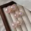 AN.MART Bông Tai Ngọc Trai Màu Hồng Thời Trang Cho Người Đẹp Nữ Đơn Giản Sang Trọng Ánh Sáng Sang Trọng Phụ Kiện Tai Dự Tiệc Thời Trang Trang Trang Sức Quà Tặng VN