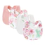 Bộ 4 Yếm Sơ Sinh 100% Cotton Khăn Nước Bọt Cho Bé Gái Bé Trai Trẻ Sơ Sinh Phụ Kiện Tập Đi Tạp Dề Trẻ Em Yếm Vải