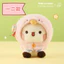 Spike Price [Chính hãng] Sáng tạo Một hoặc Hai Vải Little Love Pigeon Người đưa thư Búp bê ghi âm Cặp đôi có giá trị cao Móc khóa một hoặc hai vải Móc khóa quà tặng