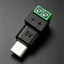 Niki 2 Chiếc Loại C Nam Nữ Sang 2 Pin Kết Nối Nhanh Cho Nguồn 5V