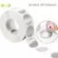 300 Chiếc 2.5cm Tròn PVC Bạc Scratch Off Stiers Nhãn Tiets Trò Chơi Khuyến Mại Đồ Chơi Đẹp