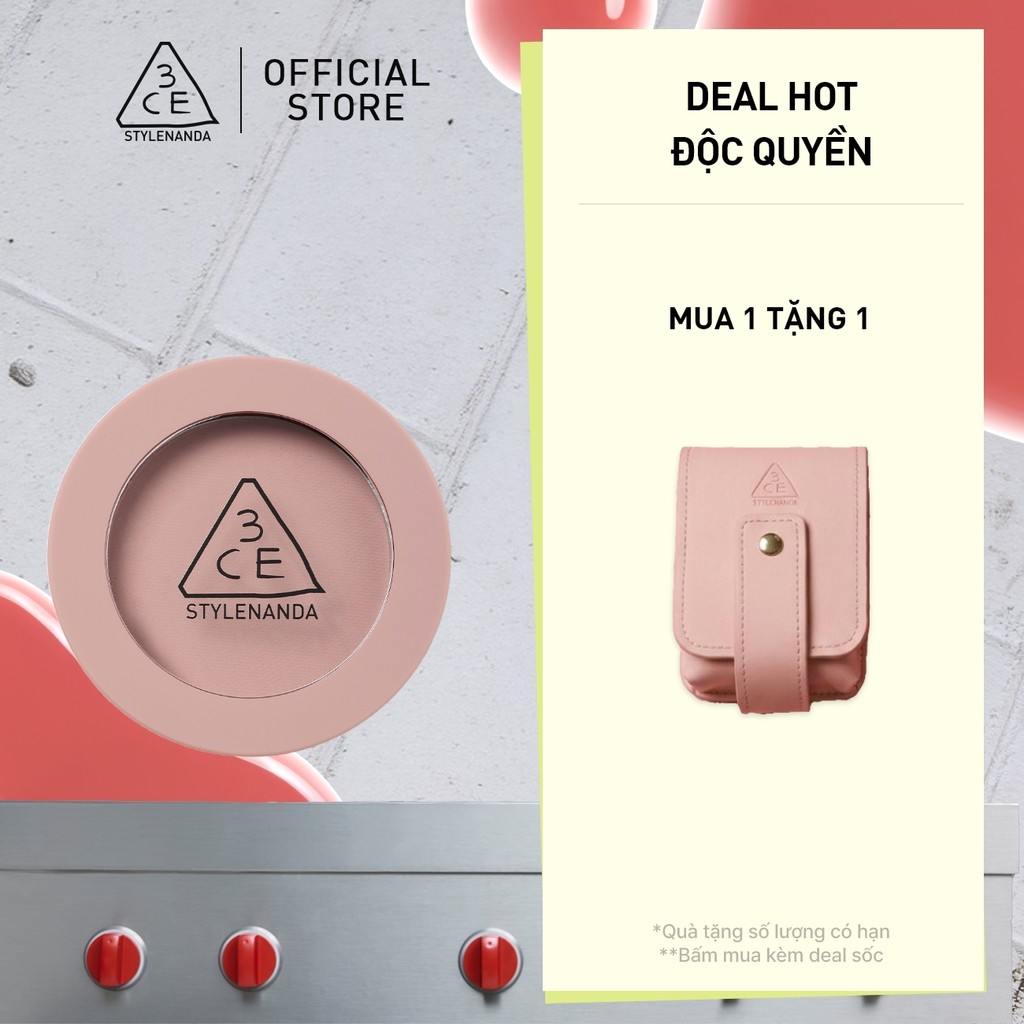 Phấn Má Hồng Mịn Lì 3CE Face Blush