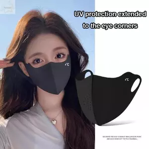 AWNGD Chống Nắng, Che Mặt Chống Tia UV Thoáng Khí, UPF50 + Có Thể Giặt Nhiều Màu Ngoài Trời Unisex
