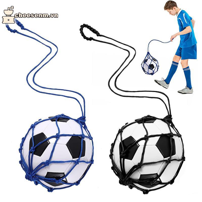 Cheenm 1 Thanh Niên Bóng Đá Tự Huấn Luyện Ki Net Thơ Thể Thao Ngoài Trời Chuyên Nghiệp Túi Nylon Bóng Rổ Bóng Đá Túi Lưới Mang Theo VN