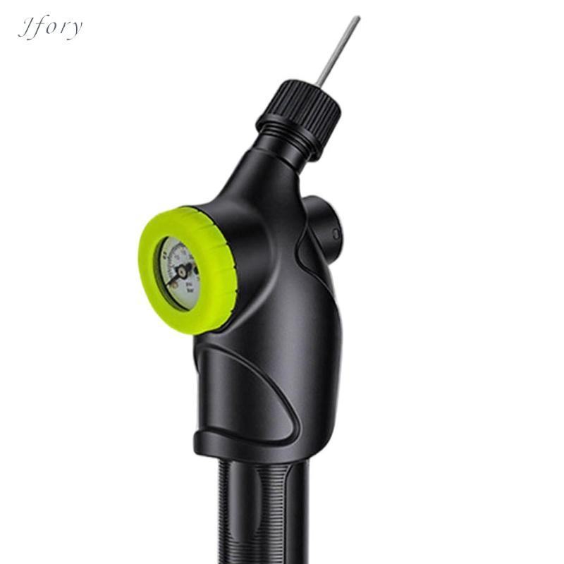 Jfory Bơm hơi thể thao cầm tay ABS/PP chống nước cho bóng đá, bóng chuyền, vật dụng thiết thực