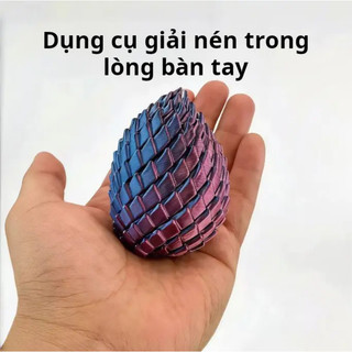 3D In Hình Rồng Chuyển Đổi Trứng Thần Tài Đồ Chơi Xoắn Linh Hoạt Cân Lo Âu Giảm Đồ Chơi Văn Phòng Phẩm Hộp Trang Trí Máy Tính Để Bàn Nhà
