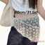 Váy buộc ren nữ quấn hông không đều Khăn quàng cổ dệt kim eo Boho Tạp dề Váy cho quần legging