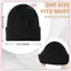 JRP 2025 Chất Lượng Cao Còng Thi Lụa Satin Lót Beanie Tùy Chỉnh nk Beanie Slouchy Mũ Mùa Đông Dệt Kim Beanie Có Lớp Lót Satin JRP