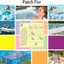 ZK 10 Chiếc PVC Chống Thấm Nước Sửa Chữa Miếng Dán Cho Bể Bơi Bơm Hơi Thuyền Bơi Vòng VN
