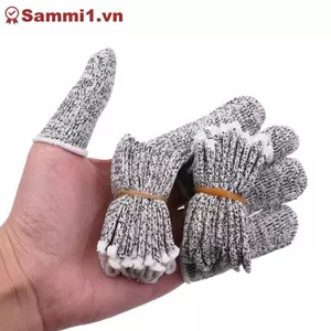 ZK 10 Chiếc Linh Hoạt Chống Cắt Ngón Tay Ngón Tay Cái Bảo Vệ Ngón Tay Cái Cho DIY Bảo Vệ Công Việc VN