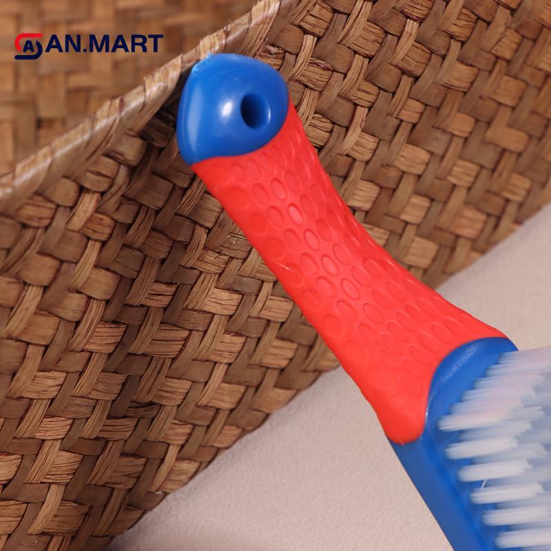 Bàn chải dây AN.MART / Bàn chải lông / Bàn chải lụa Nano W Tay cầm silicon để lau rỉ sét Slag Bụi bẩn chà sàn với làm sạch sâu VN
