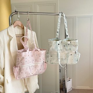 Túi tote đeo vai cỡ lớn phong cách ngôi sao dễ thương kiểu Nhật Bản