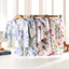 Cửa Hàng Quần Áo Trẻ Em Bộ Đồ Ngủ Cotton Lụa Trẻ Em Mùa Xuân Hè Thoáng Khí Ba Phần Tư Tay Bé Trai Bé Gái Nhà Quần Áo Điều Hòa Mỏng Quần Áo