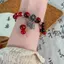 Mới Phong Cách Trung Quốc Thủy Tinh Đính Hạt Vòng Tay Lông Tua Rua Retro Ánh Sáng Phong Cách Sang Trọng Vòng Tay Niche Thiết Kế Độc Đáo Hanfu