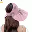 < YEI > Tấm Che Nắng Cao Su Mũ Kép Nữ Có Thể Gập Lại Có Thể Điều Chỉnh Chống Tia UV Mùa Hè Cho Du Lịch Và Thể Thao Mới