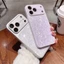 Ốp Điện Thoại Thủy Tinh Họa Tiết Vỏ Đơn Giản Cho iPhone 17 Pro Max 16 15 14 13 Vỏ Bảo Vệ Chống Sốc