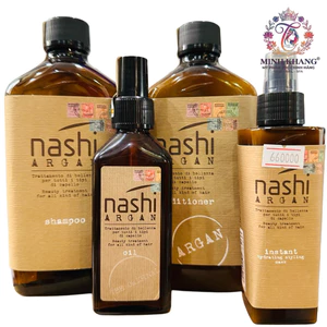 Full trọn bộ Nashi Argan dưỡng phục hồi tóc hư tổn ( Size lớn ) [ MK ]