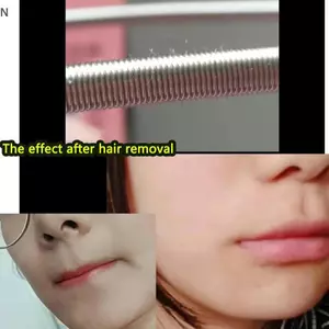 NS Nữ Epilator Mini Facial Hair Remover An Toàn Cầm Tay Mùa Xuân Ren Mặt Defeherer NS