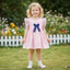 PYCOU Váy Bé Gái, Váy Công Chúa Không Tay Cotton, Áo Nơ Dễ Thương Thoáng Khí Nơ Ruffle Trẻ Em Váy Sundress Cho 1- 5Y Bé Gái Quần Áo Tập Đi