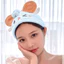 Hoạt Hình San Hô Lông Cừu Chăn Cừu Ngôi Sao Sấy Tóc Mũ Rửa Mặt Tẩy Trang Thêu Tam Giác Mũ Tắm Thấm Hút Tóc Sấy Khăn 0OOM