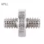 apill 1/4 Nam sang Bộ chuyển đổi vít có ren Kim loại Đầu nối đầu bi chân máy ảnh với mạ bạc cho phụ kiện video chân đèn DSLR Monopod