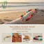 Boho Choker Nelace Hạt Acrylic Nhiều Màu Sắc Trang Sức Bãi Biển Nhẹ Nữ Phong Cách Lễ Hội Mùa Hè