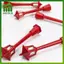 Mô hình đèn đường Mini SWEET, 10 chiếc đèn lồng thu nhỏ màu đỏ cho nhà búp bê, khu vườn cổ tích, Diorama Giáng sinh & Đồ thủ công DIY, Nhỏ thực tế n