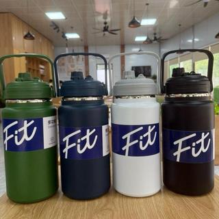 Bình Giữ Nhiệt Fit Inox 304 Dung Tích 2500ml Kèm Ống Hút Tiện Lợi Giữ Nhiệt 15-24h
