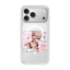 Ốp điện thoại mờ hình thỏ hồng từ tính cho iPhone 17 16 Pro 15 14 Pro Max Vỏ bảo vệ mờ cứng
