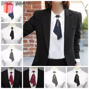 GAVESTO Nơ, Cà Vạt Có Thể Tháo Rời Kim Cương Giả, Hợp Kim Trang Trí Cổ Nơ
