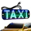 Đèn LED taxi LACYESUK RGB, Điều khiển từ xa Dải đèn linh hoạt đổi màu Đèn taxi, Điện áp 5-6V Đèn LED ô tô rỗng nhiều màu chạy bằng USB Đèn báo ô tô Dải đèn ô tô
