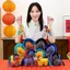 Mặt dây chuyền đồ chơi lông ngựa sang trọng HNKMP để trang trí nhà cửa (Không có vàng Lo).
