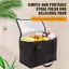 # HB # Túi đựng đồ ăn trưa cách nhiệt lớn cấp thực phẩm Tote làm mát nhiệt chống thấm nước để làm việc văn phòng Dã ngoại ngoài trời Sử dụng hàng ngày.