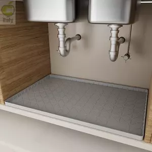ROLY Under Sink Organizer, Thảm lót tủ chống ẩm 34 "x 22", Tấm lót tủ chống bẩn chống thấm nước đa chức năng cho phòng tắm nhà bếp