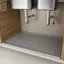 ROLY Under Sink Organizer, Thảm lót tủ chống ẩm 34 "x 22", Tấm lót tủ chống bẩn chống thấm nước đa chức năng cho phòng tắm nhà bếp