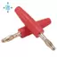 4 4mm B7 24K Mạ Vàng Loa Âm Nhạc Cáp Dây Pin Chuối Cắm Kết Nối
