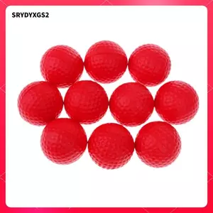 SiaBiced Bộ 10 bóng tập golf PU mới bóng thực hành luyện tập chất lượng