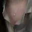 Nelace hình giọt nước sáng bóng dành cho nữ Mặt dây chuyền giọt nước Zircon Dây chuyền xương đòn Nelace Quà tặng ngày lễ tình nhân Trang sức tiệc cưới [Mina]