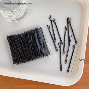 VFZ 50 Chiếc 5cm Kẹp Tóc Nữ Kẹp Tóc Xoăn Sóng Cầm Kiểu Tóc Kẹp Tóc Nữ Bobby Chân Tạo Kiểu Phụ Kiện Tóc OTE