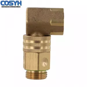 <cosyh>90 Degree Copper Nozzle Quick Connect Accessory for For agricultural Spray Tasks