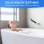 TRTR 1 Thanh Lấy Cho Bồn Tắm Và Vòi Hoa Sen Thép Không Gỉ 304 Silicone Chống Trượt Phòng Tắm Tay Cầm An Toàn Cho Người Cao Tuổi VN