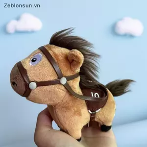 # HB # Sang Trọng Pony Móc Khóa Mặt Dây Dễ Thương Luy Cotton Búp Bê Túi Đi Học Treo Mềm Đồ Chơi Làm Đầy Năm Ngựa Quà Tặng.