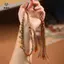 Mặt dây chuyền Tây Tạng Dây buộc dây bện Cotton chà tay với năm con đường giàu có Mặt dây chuyền thần Nelace Dây [Mina]