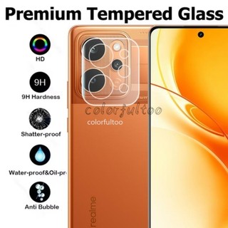 Realme P4 Power 2026 Clear Diamond 3D Cong Kính Cường Lực Camera Dành Cho Realme P4 Power P4Power P4Lite P4X 5G Full Cover Keo Dán Bảo Vệ Màn Hình Camera Mặt Sau Ống Kính Phim