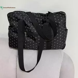 BeautifulHomeA Hợp Thời Trang Túi Đeo Vai Đơn Giản Dung Tích Lớn Túi Tote Du Lịch Túi Xách Vải Thời Trang Đa Năng Túi Dành Cho Nữ Quà Tặng VN
